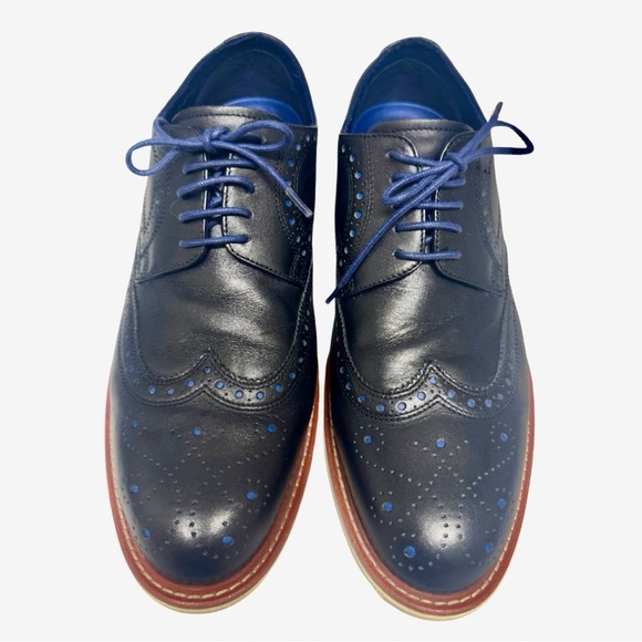 KENNETH COLE NEW YORK Men's Kieran Flex Lace up Oxfords - Picture 4 of 7